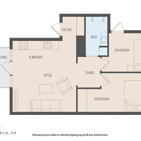 Modern 2br Balcony - Near Cruise Terminal 公寓